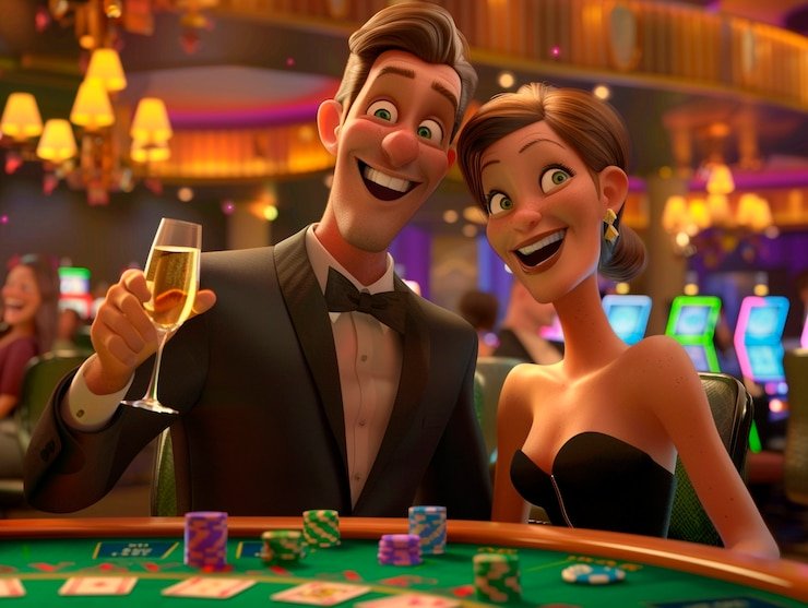 keluaran live-dealer blackjack table on mobile phone with dealer and betting interface